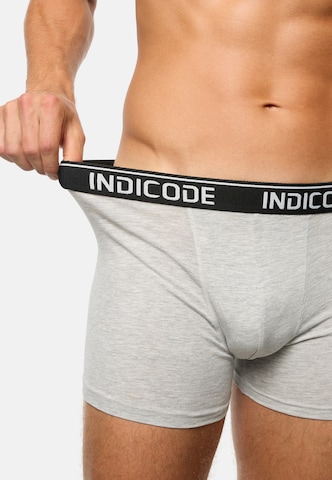 INDICODE JEANS Boxer shorts ' Milano ' in Grey