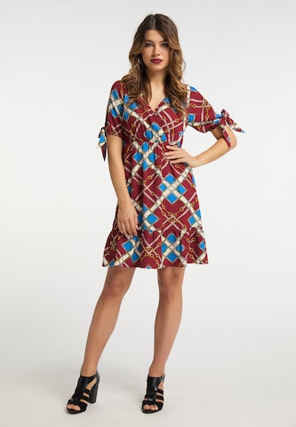 faina Summer Dress in Red