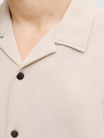 Jack & Jones Junior Comfort Fit Πουκάμισο 'JJGLOBAL' σε γκρι