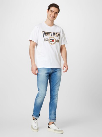 Tommy Jeans - Camiseta en blanco