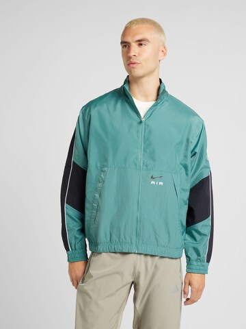 Nike Sportswear Sweatshirt 'AIR' in Green: front