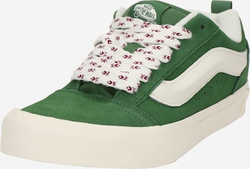 Baskets basses 'Knu Skool' VANS en vert : devant