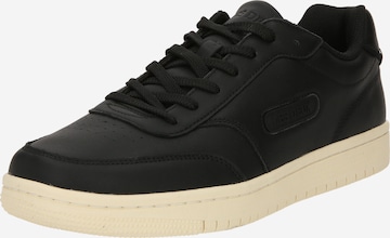 Les Deux - Zapatillas deportivas bajas 'Wolfe' en negro: frente