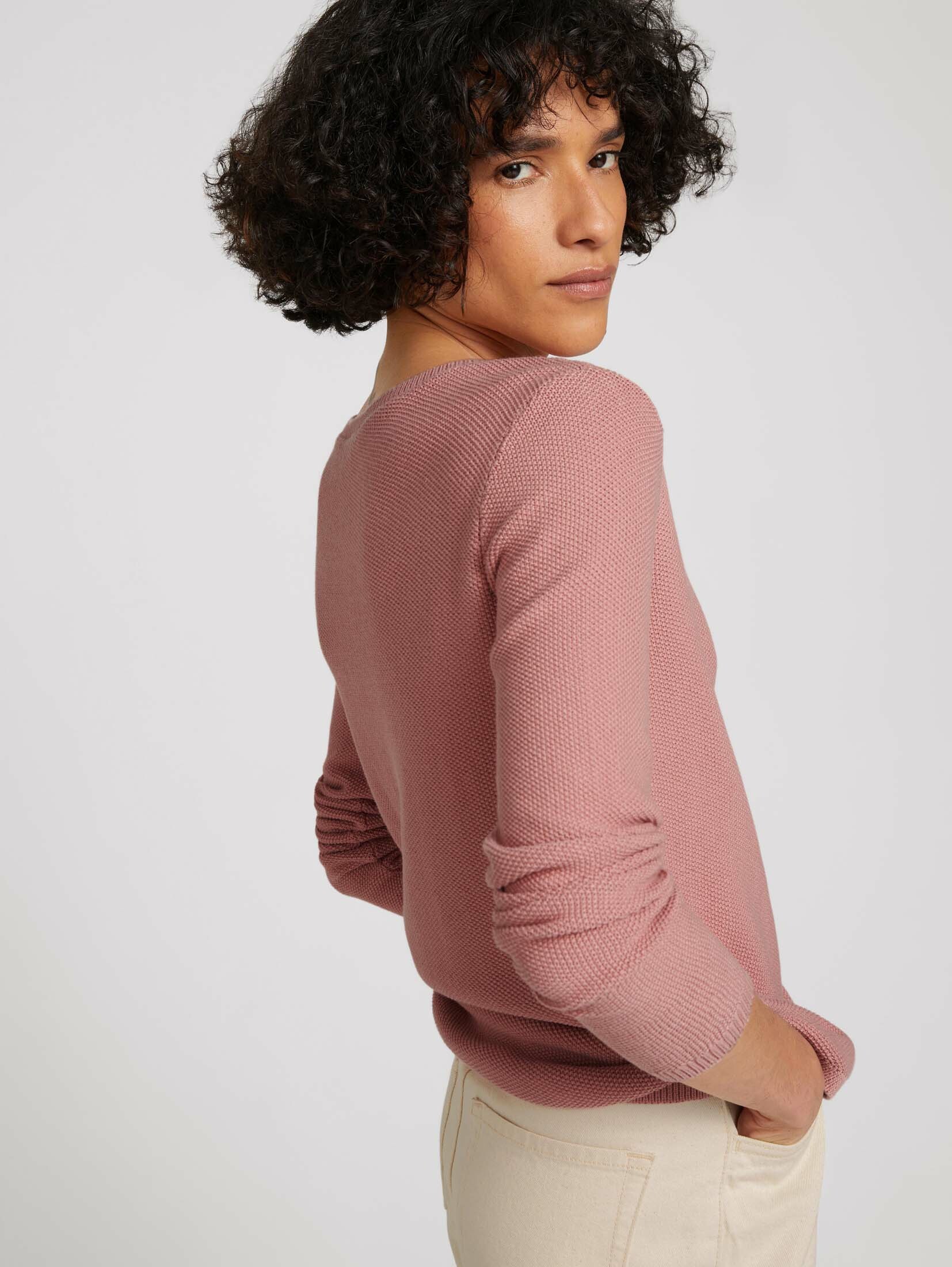 TOM TAILOR Pullover in Rosa 