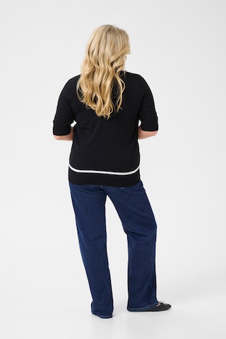 Cardigan KAFFE CURVE en noir