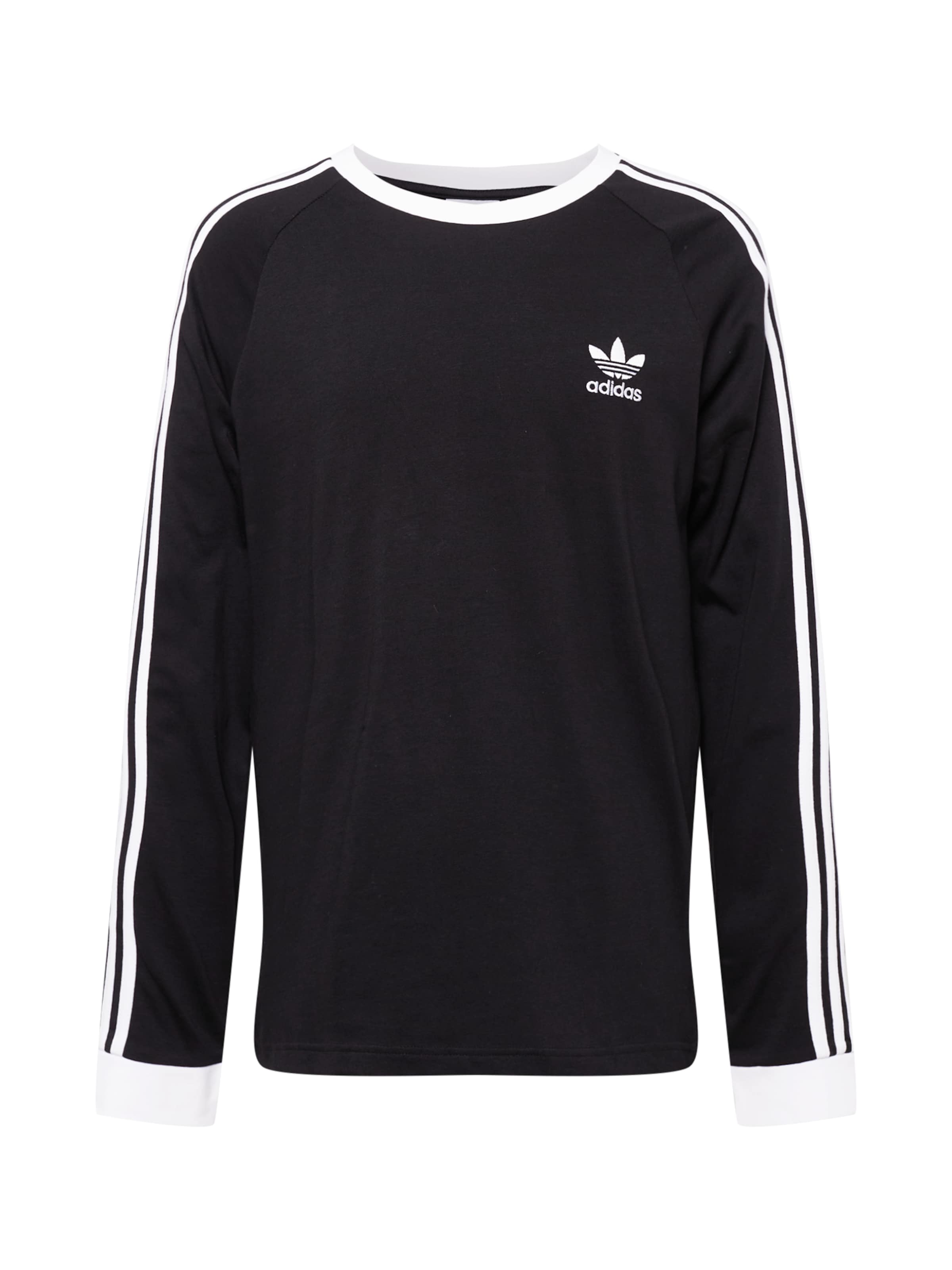 ADIDAS ORIGINALS - Camiseta funcional 'Adicolor Classics' en negro: frente