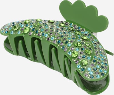 SUI AVA Haarspange 'Helen Bella' in hellblau / grün / transparent, Produktansicht