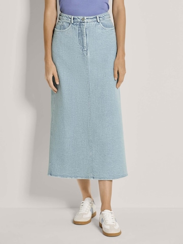 Jupe MADELEINE en bleu : devant