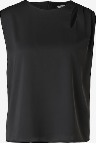 s.Oliver BLACK LABEL Bluse in Schwarz: predná strana