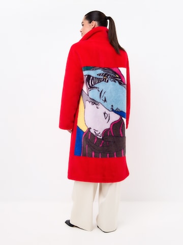 CESARE GASPARI Mantel in Rot