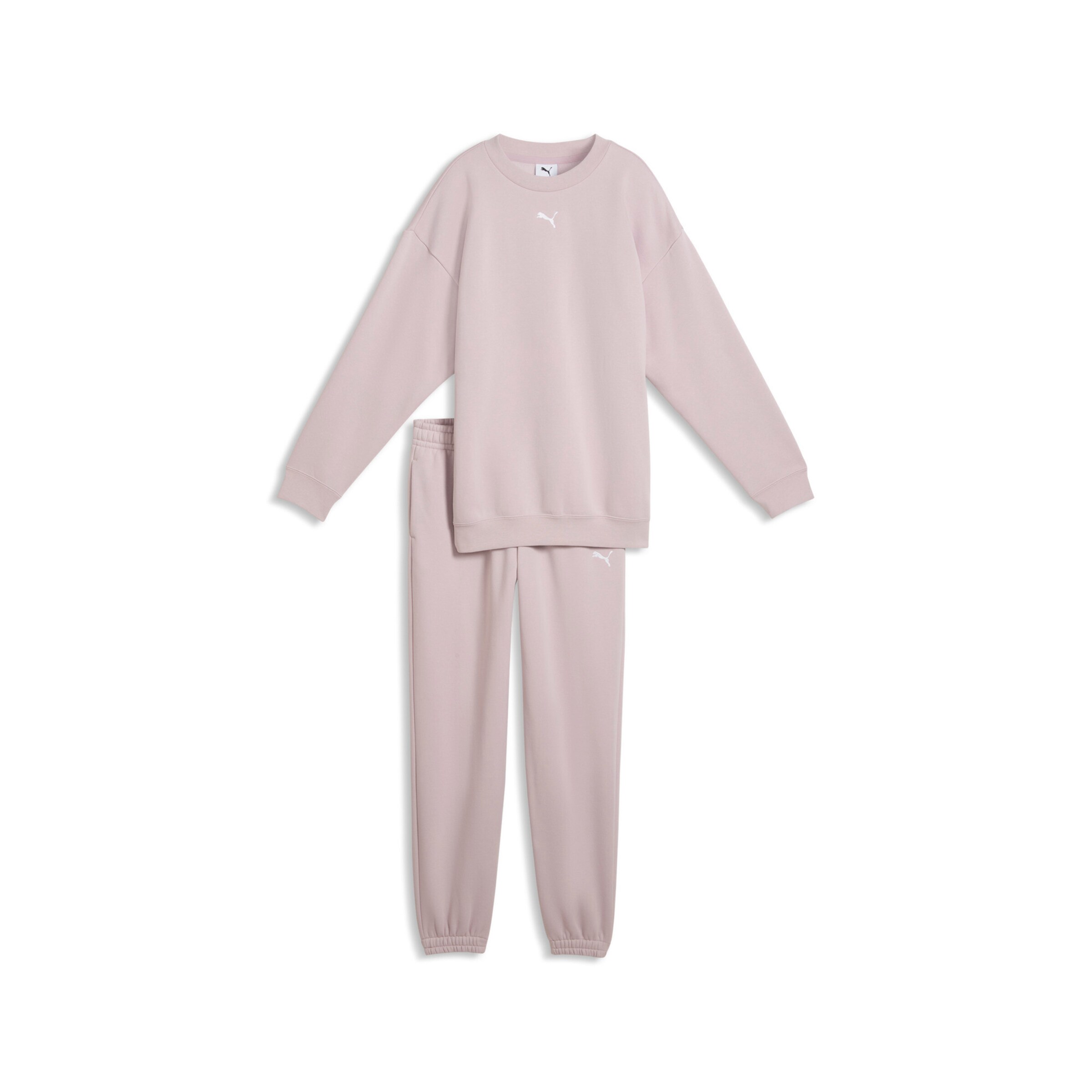 PUMA Jogginganzug in Pink: Vorderseite