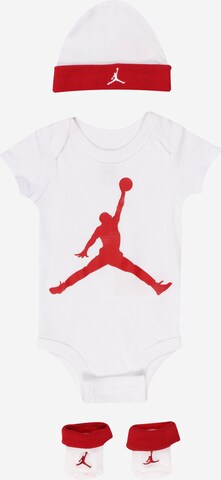 Jordan Set 'JUMPMAN' in Weiß: predná strana