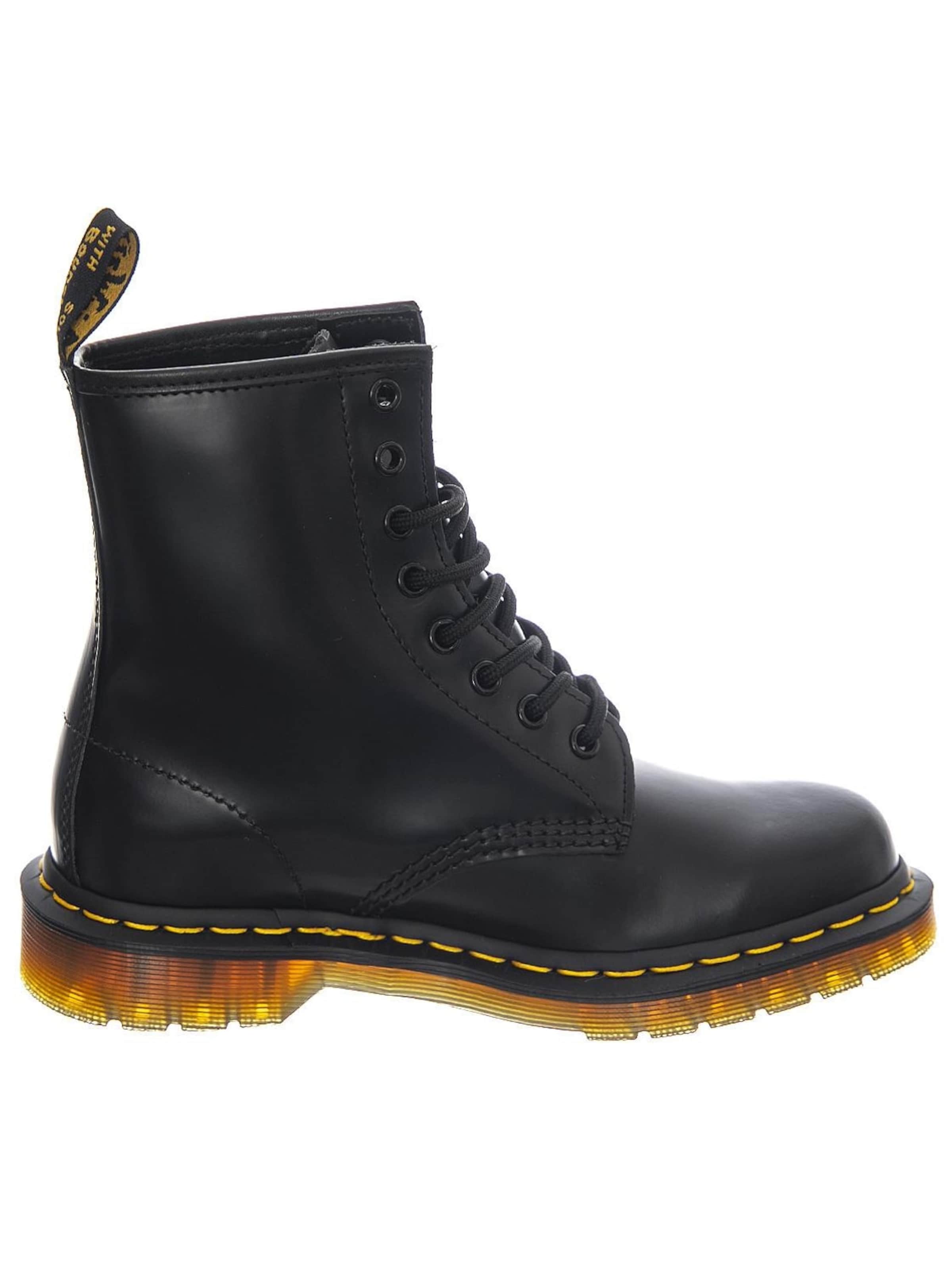 Dr. Martens Støvler '1460 Black Smooth' i sort