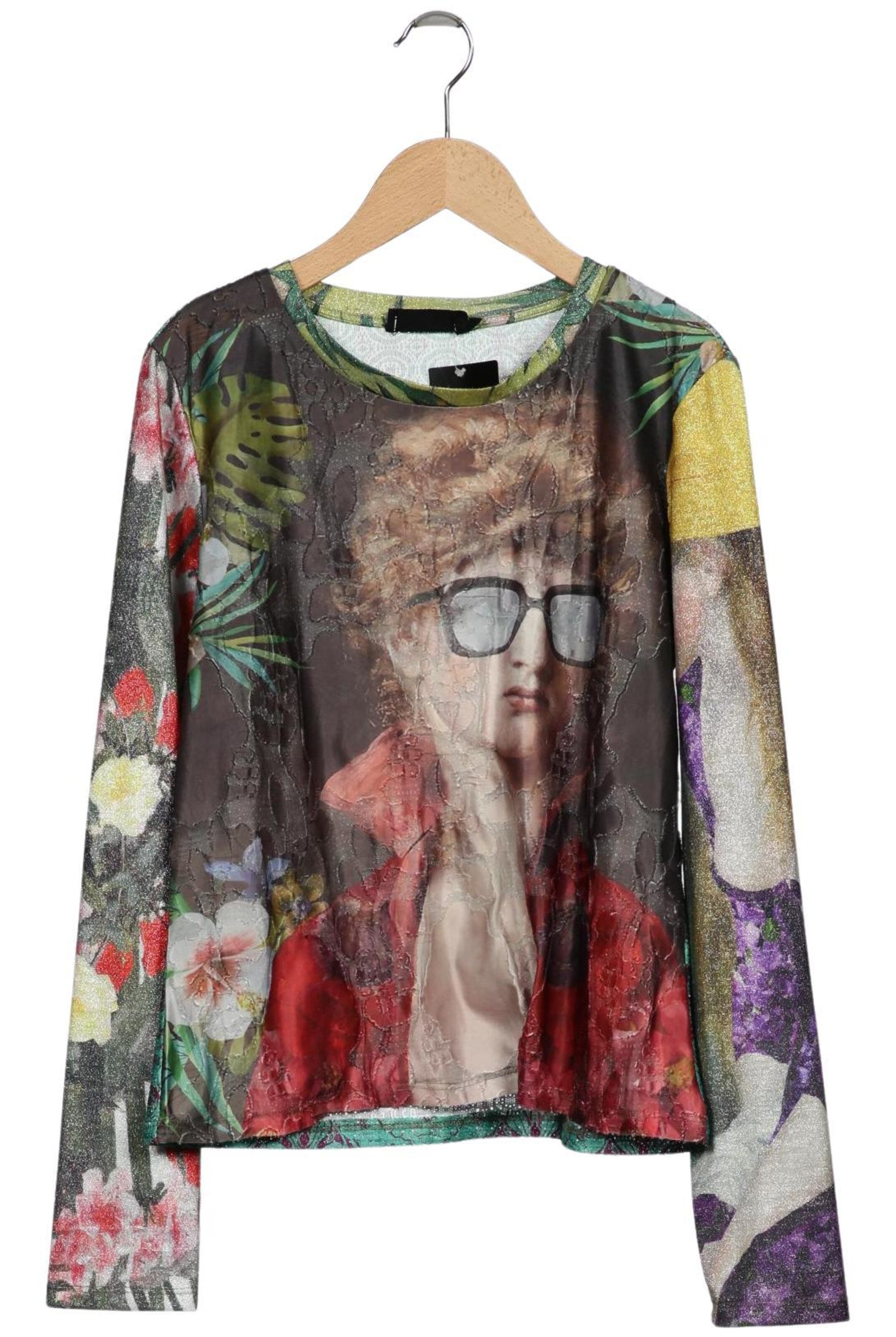 Desigual Top & Shirt in XL in Green: front