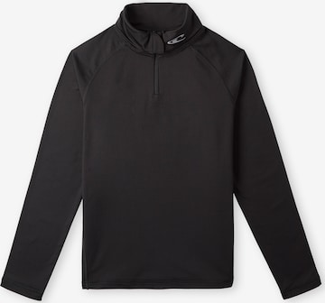 O'NEILL Athletic Sweater 'Clime' in Black: front