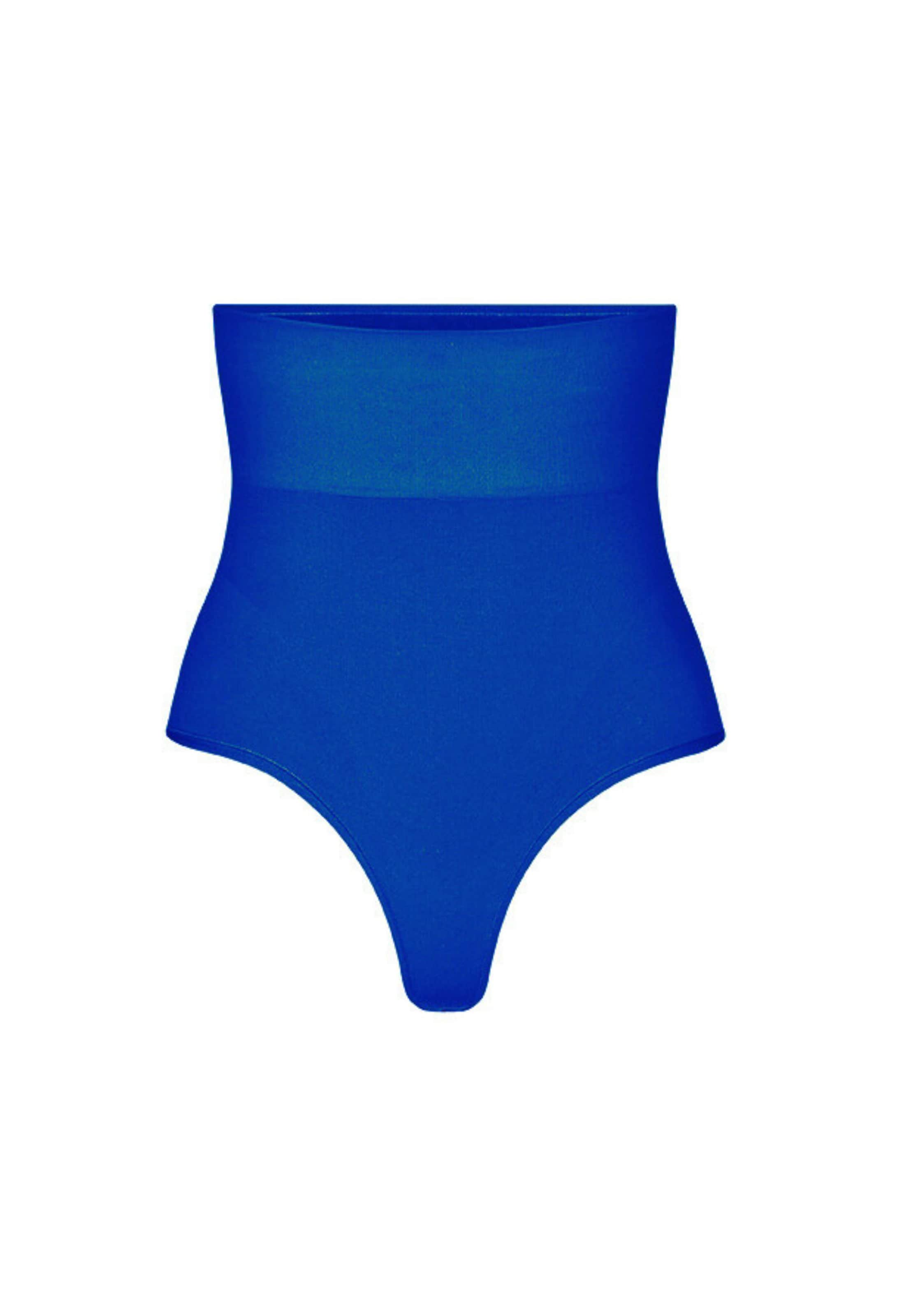 Slip scultant Lykkeland Atelier en bleu : devant