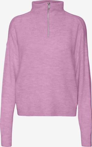 VERO MODA Sweater in Purple: front