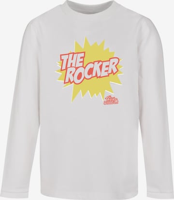 Merchcode Shirt 'Thin Lizzy - The Rocker Comic' in Wit: voorkant