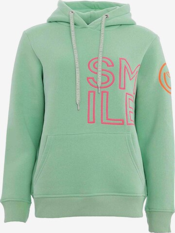 Zwillingsherz - Sudadera 'Alissa' en verde: frente