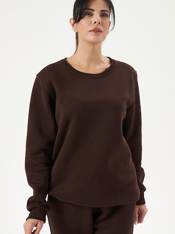 LOUIS LECLER Sweatshirt 'Avery' in Bruin