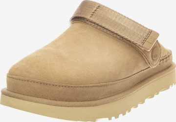 UGG Sandały 'Goldenstar Clog Driftwood' w kolorze beżowy: przód