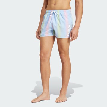 ADIDAS SPORTSWEAR Αθλητικό ανδρικό μαγιό 'TIRO' σε μπλε: μπροστά