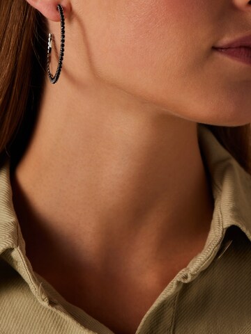 Boucles d'oreilles Lucardi en argent
