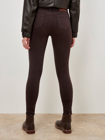 Apricot Skinny Jeans 'Sienna' in Brown