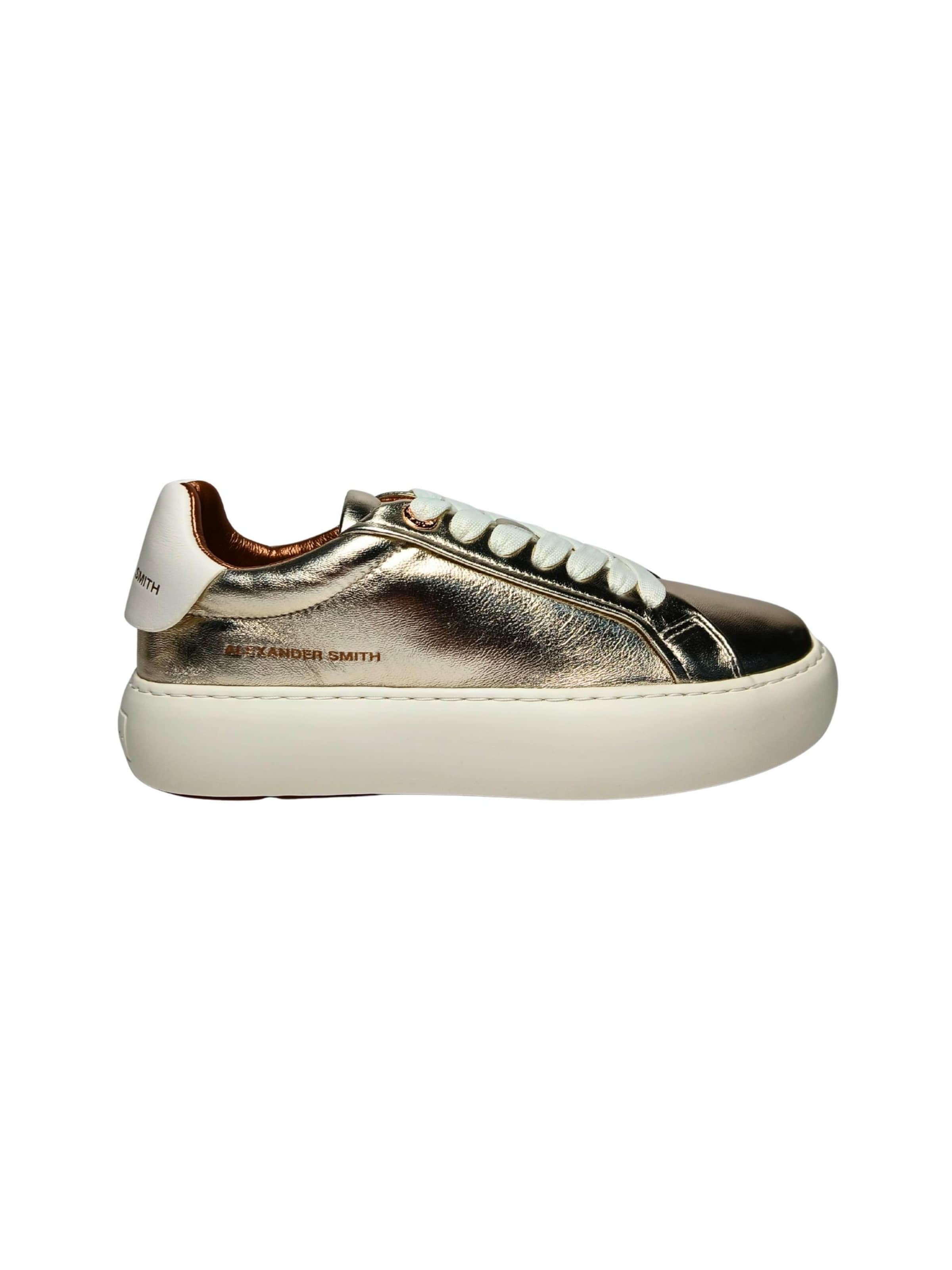 Alexander Smith Sneaker low in gold, Produktansicht