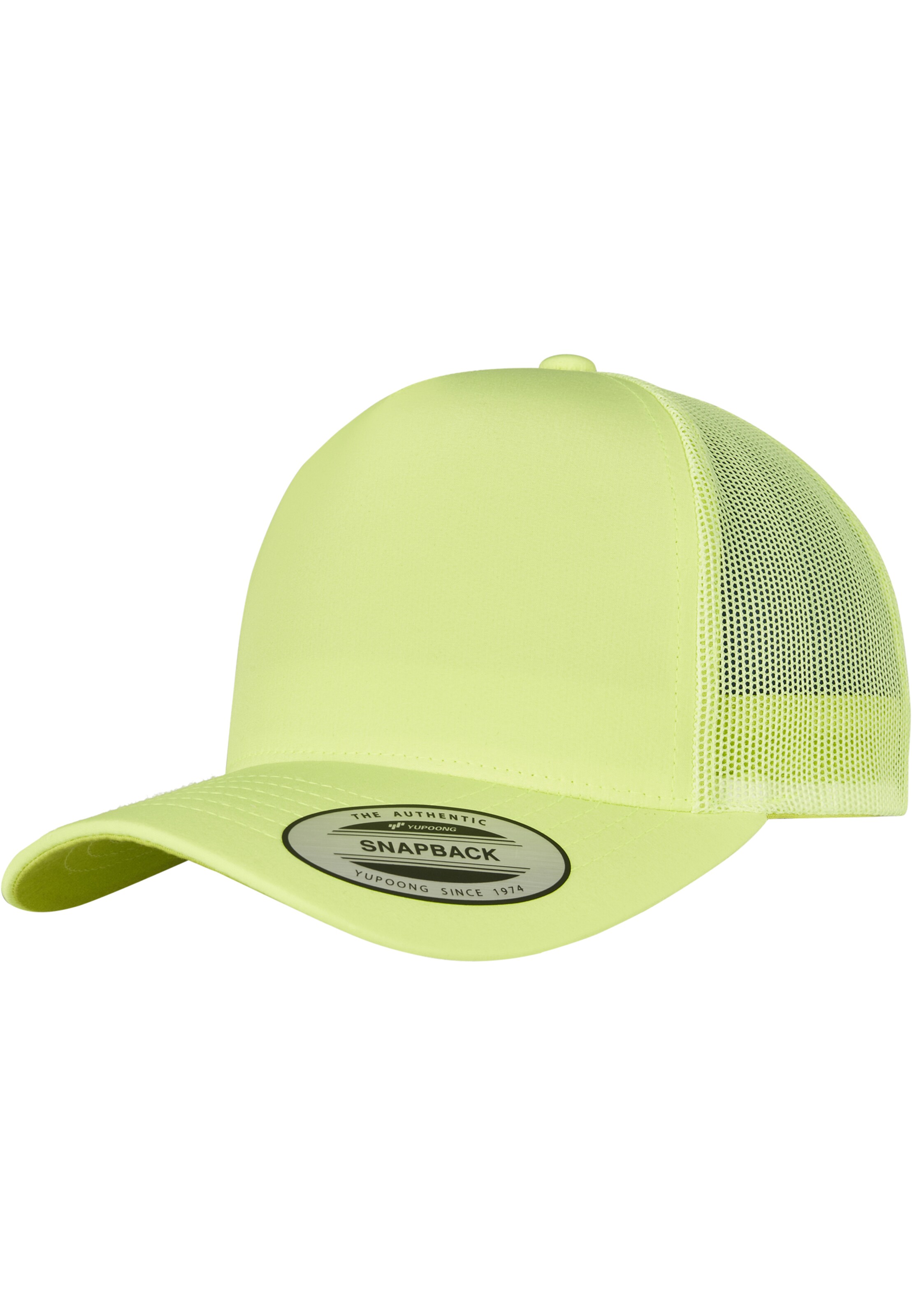 Flexfit Cap in Gelb: Vorderseite