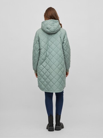 VILA Zimní kabát – zelená