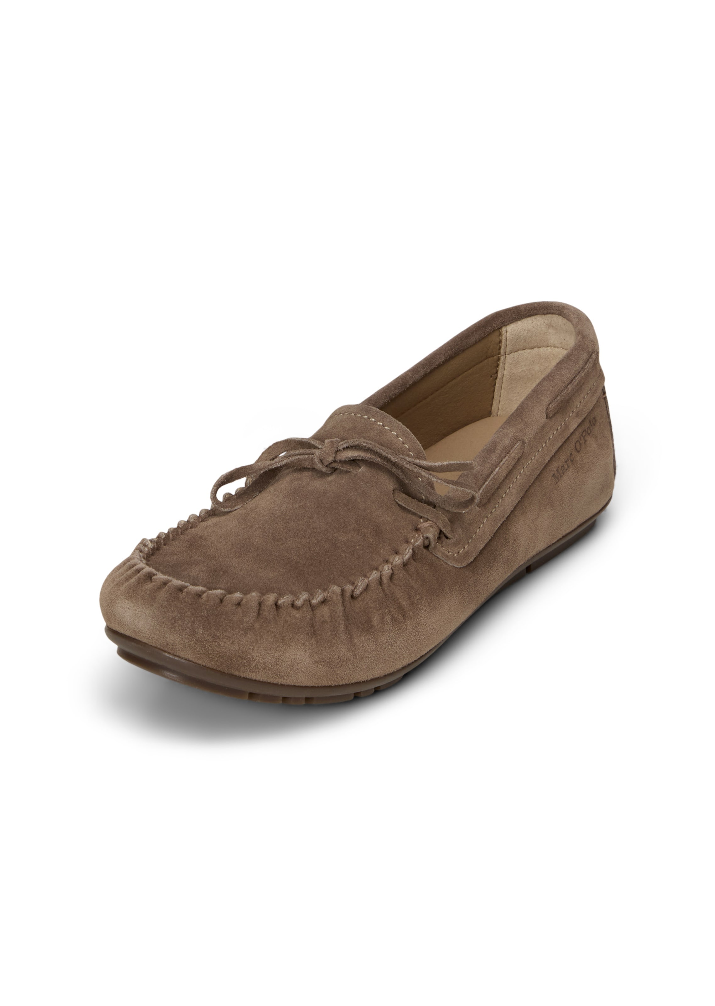 Marc O'Polo Mocassins in Bruin: voorkant
