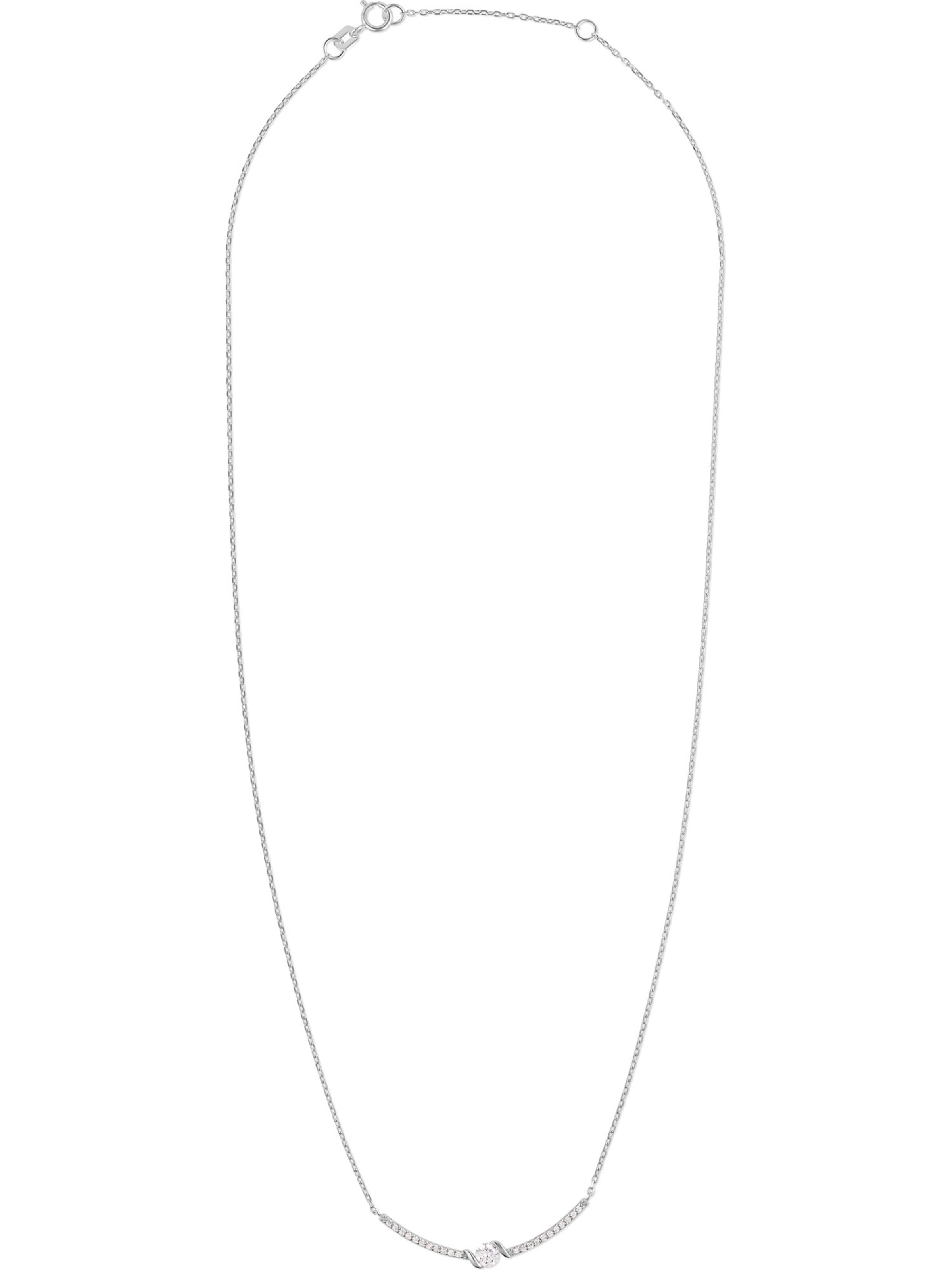 FAVS Kette in Weiß: Vorderseite