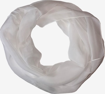 Posh Gear Schlauchschal 'Levieseta' in Weiß: Vorderseite