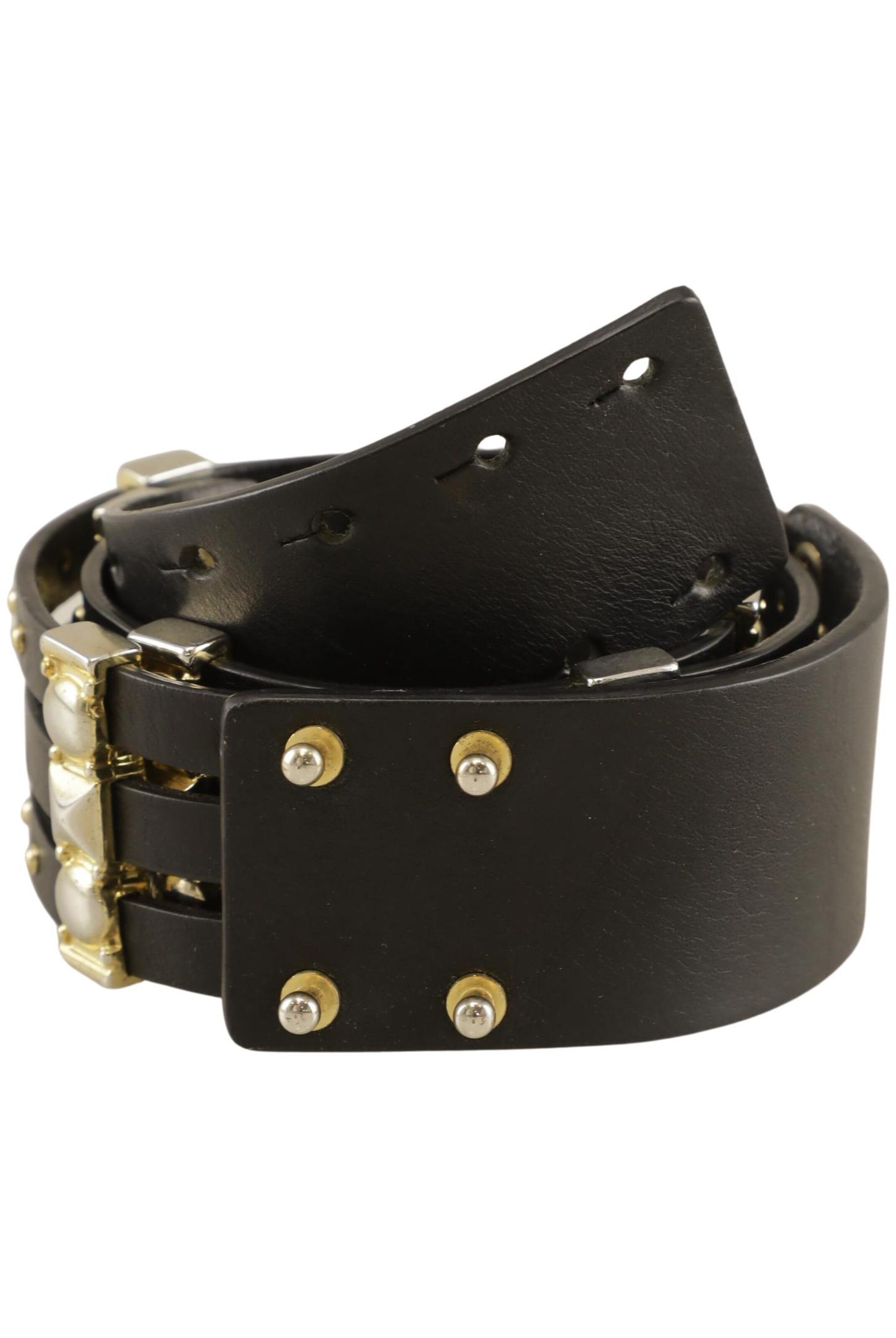 Maje Belt in One size in Black: front
