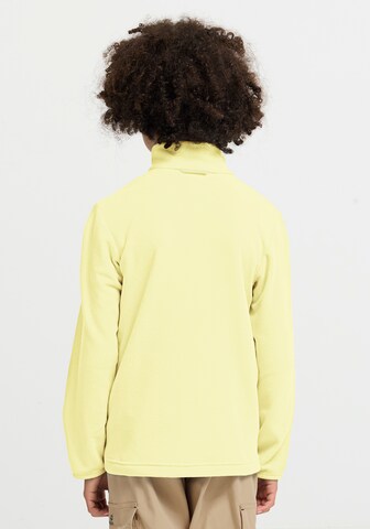 JACK WOLFSKIN Fleece Jacket in Yellow