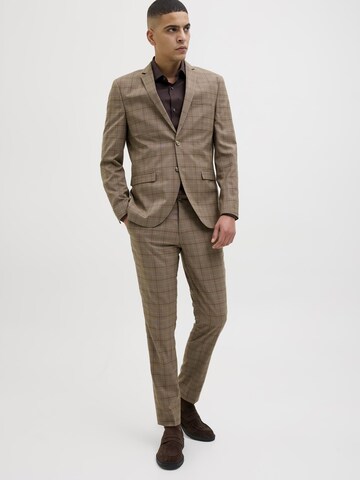JACK & JONES Slimfit Pantalon 'JPRFranco' in Bruin