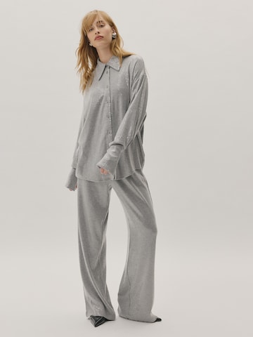 KAVAZI Shirt 'SEQUINS' in Grey