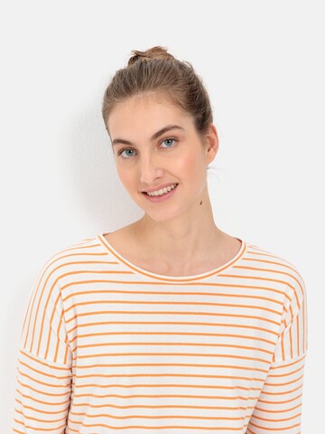 CAMEL ACTIVE Jersey T-Shirt aus zertifizierter Baumwolle in Orange