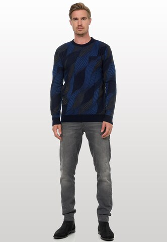 Rusty Neal Sweater in Blue