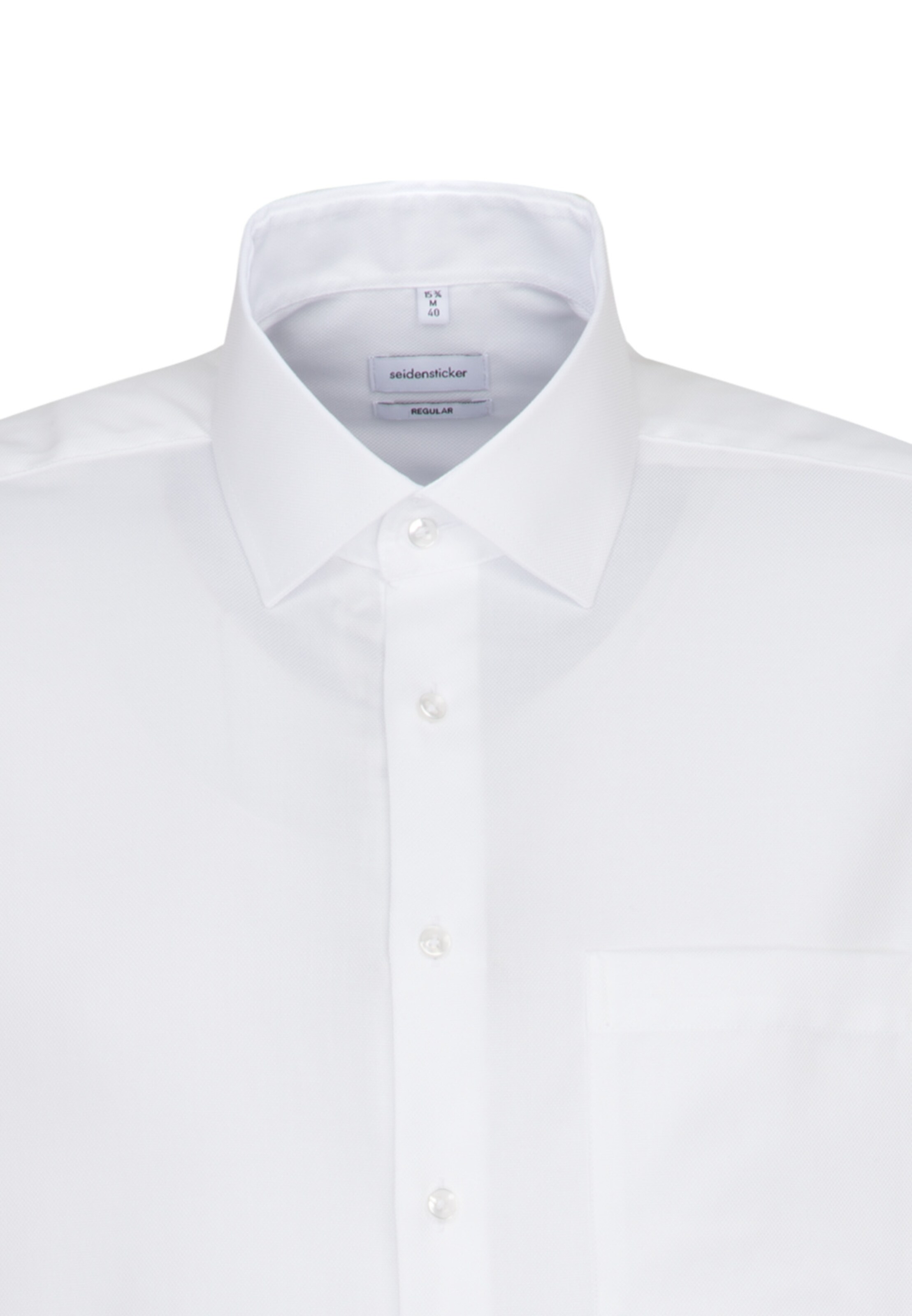 Coupe regular Chemise business ' Regular ' SEIDENSTICKER en blanc