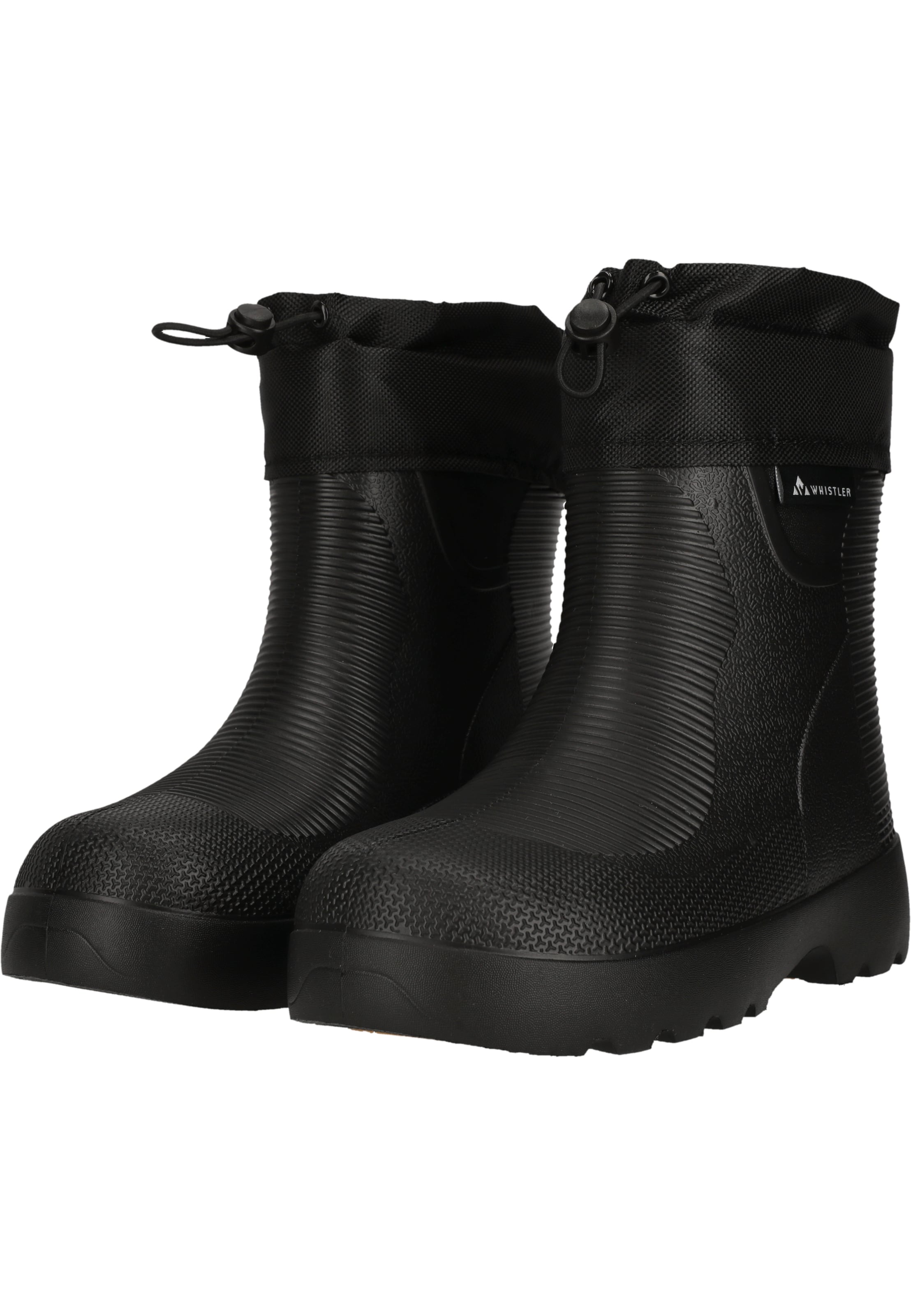 Whistler Gummistiefel 'Mogo' in Schwarz