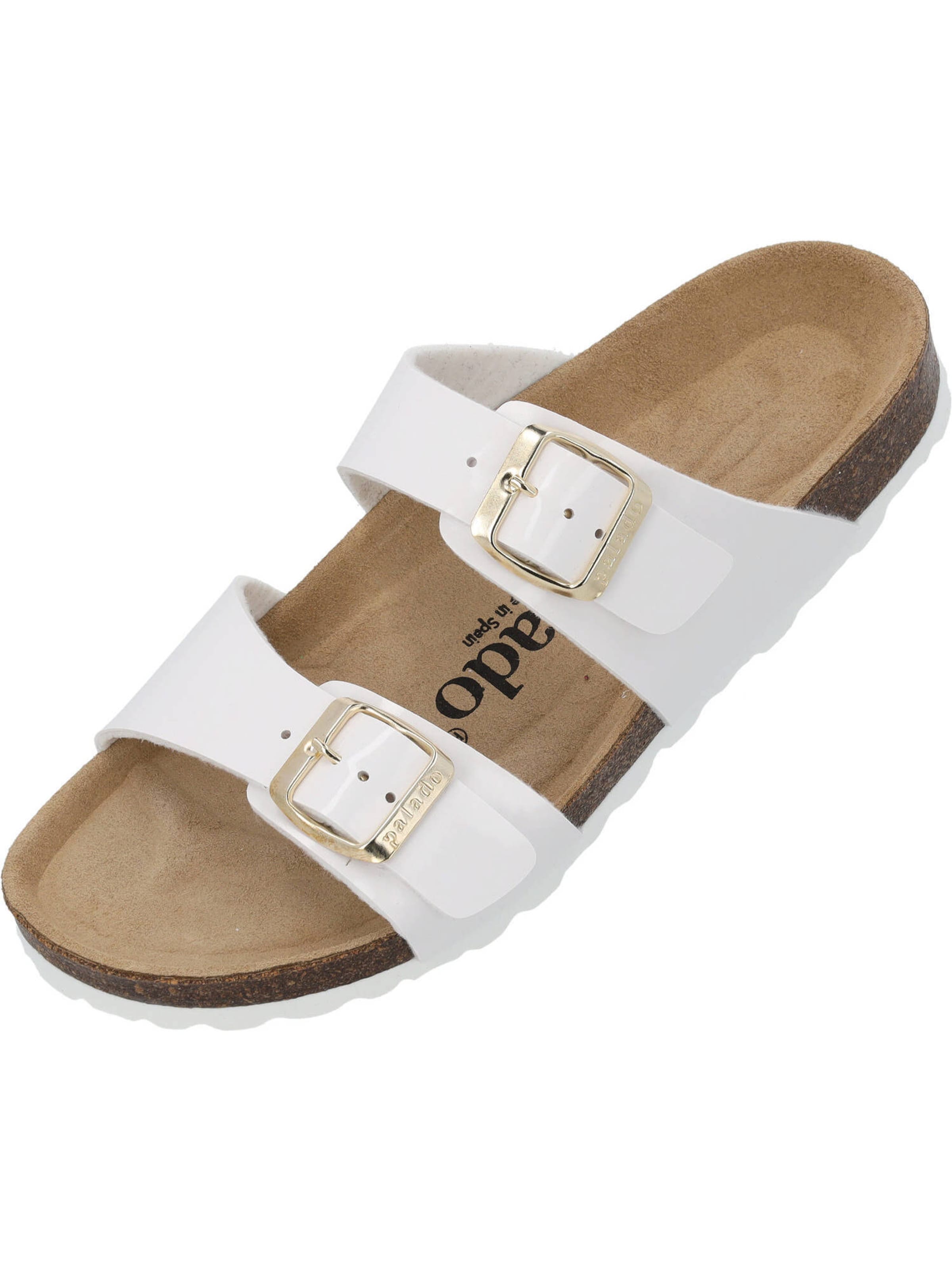 Palado Pantofle 'Samos PF' – bílá: přední strana