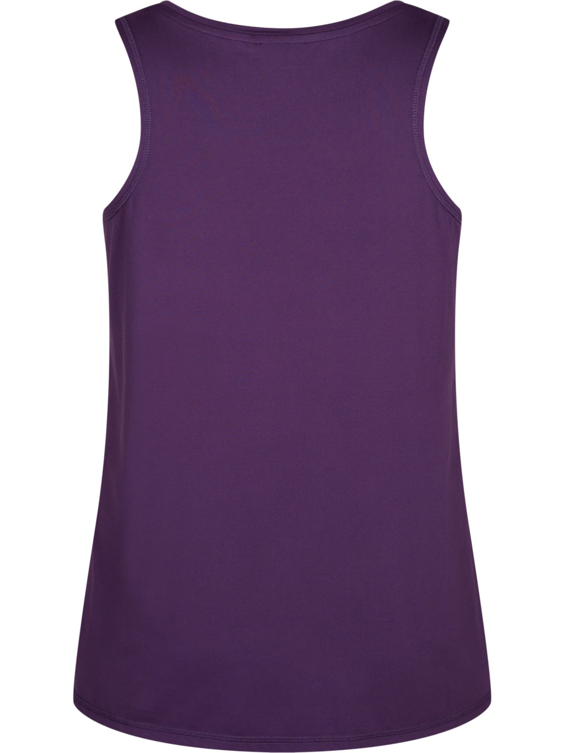 Sport top 'ABASIC' de la Active by Zizzi pe mov