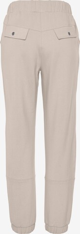 VENICE BEACH Tapered Pants in Beige