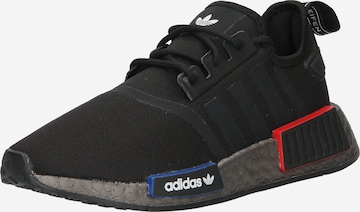 Baskets basses 'Nmd R1' ADIDAS ORIGINALS en noir : devant