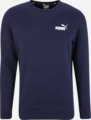 PUMA Sportsweatshirt 'Essentials' in Blauw: voorkant