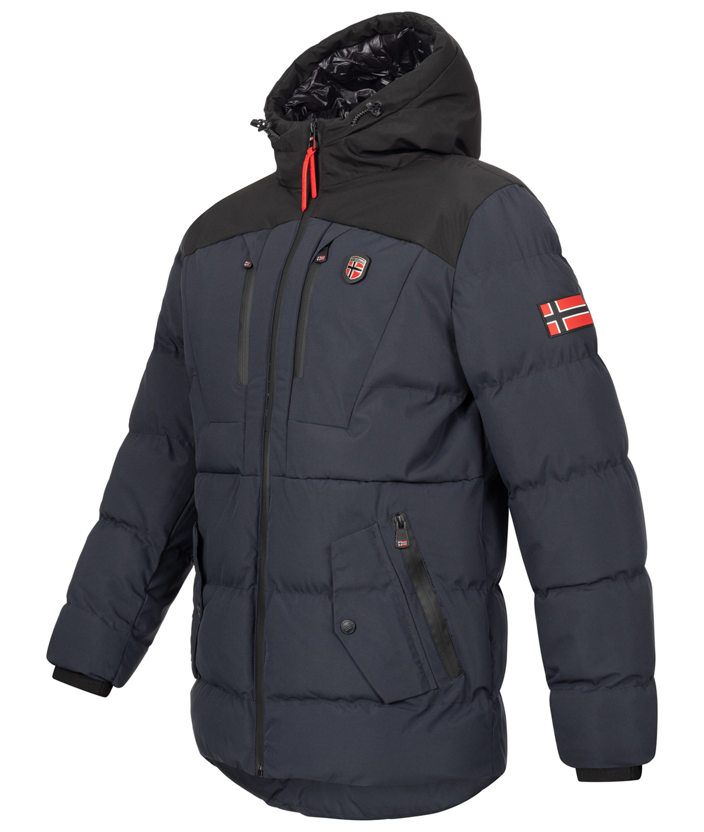 Geo Norway Winter Jacket in Blue
