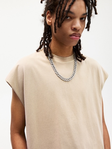 Maglietta 'STWD' di Pull&Bear in beige