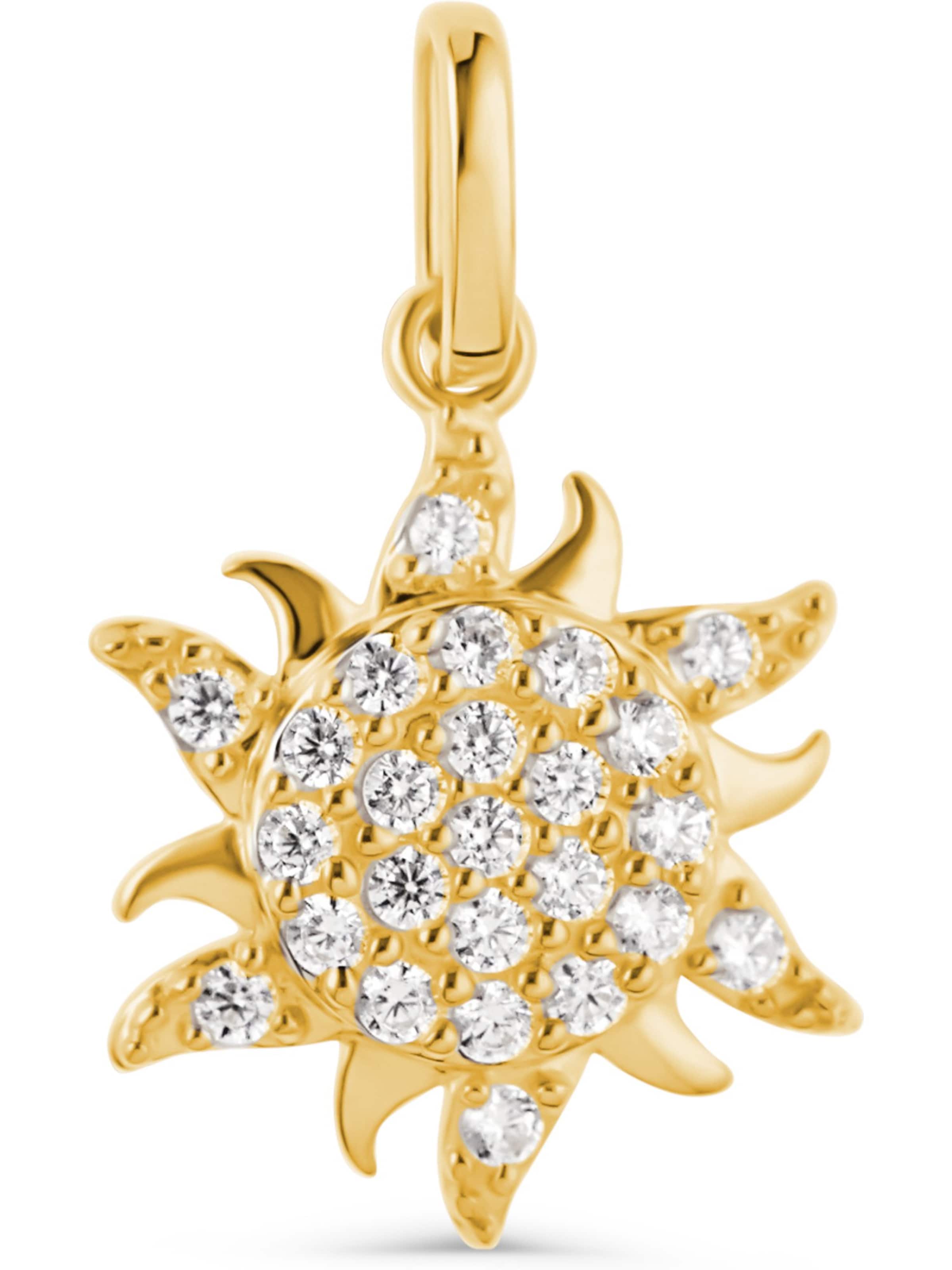 FAVS Pendant in Yellow: front